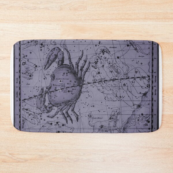 Item preview, Constellation Cancer Zodiac Star Map, Pruple designed and sold by notsweettea.