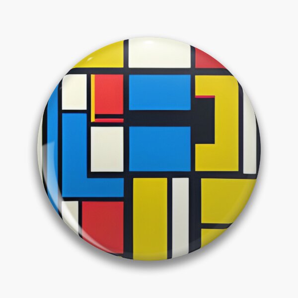 Item preview, Mondrian style abstract illustration designed and sold by zarifiqbal.