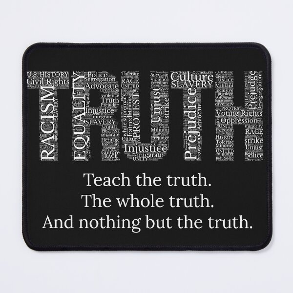 Item preview, BLM Truth. Teach the Truth. The Whole Truth. And Nothing But The Truth designed and sold by SnakeCharm.