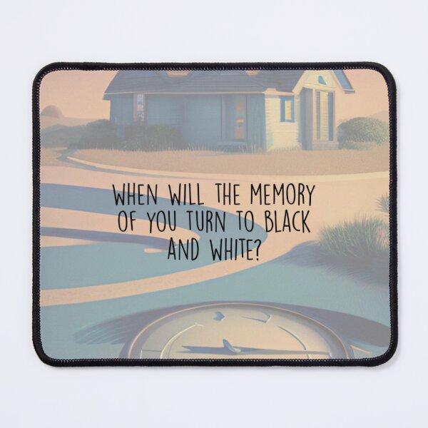 Item preview, when will the memory of you turn to black and white? designed and sold by Bethan Rose Studio.
