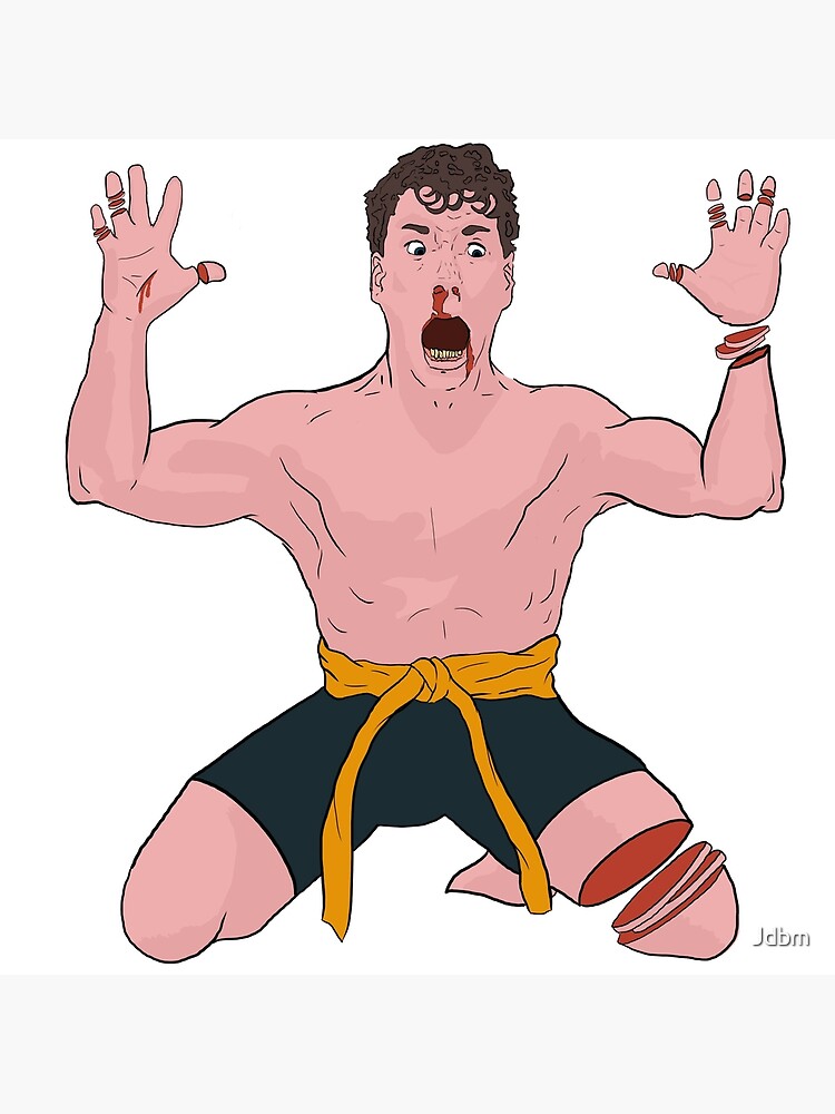 jcvd still kicking clipart