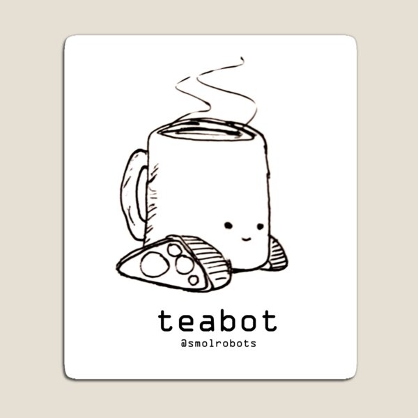 Teabot Magnet