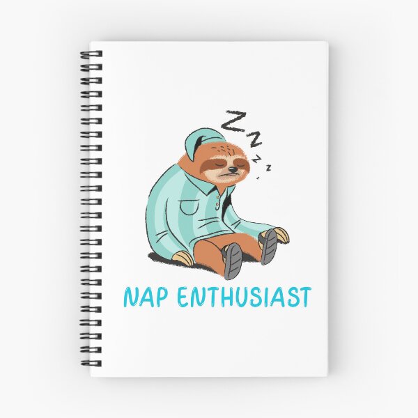 Item preview, Nap Enthusiast Cute Sleeping Sloth designed and sold by Sho-Sho-Studios.