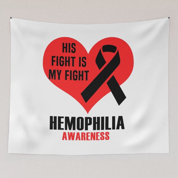 Item preview, His Fight Is My Fight Hemophilia Awareness designed and sold by Color-Sparkle.