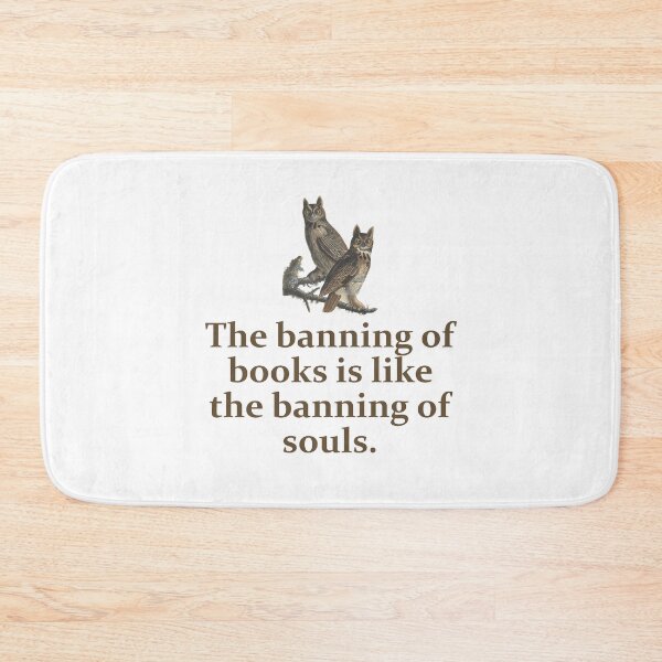 Item preview, The Banning Of Books - Education Quote   designed and sold by CrankyOldDude.