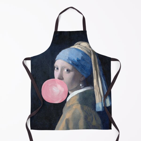 Item preview, Girl With A Pearl Earring (with gum) designed and sold by CastlesClassics.