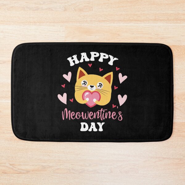 Item preview, Cute Cat Happy Meowentines Valentines Day Kitty Saying Quote designed and sold by Dressed For  Duty.