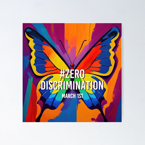Item preview, Zero discrimination day designed and sold by angelisart.