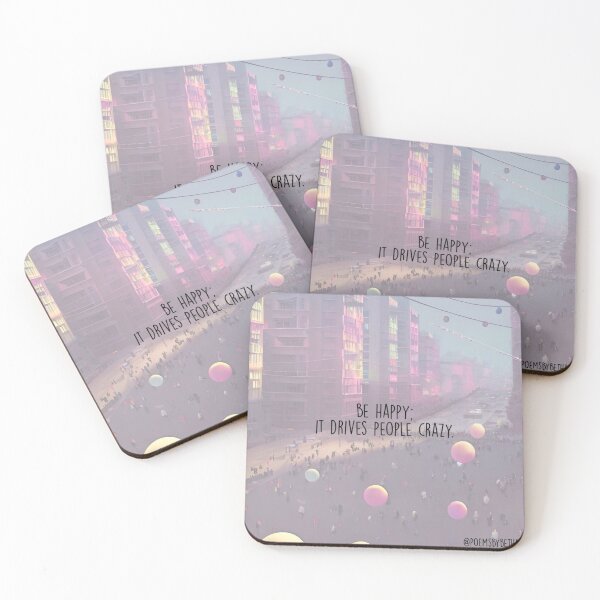 Item preview, be happy. designed and sold by Bethan Rose Studio.