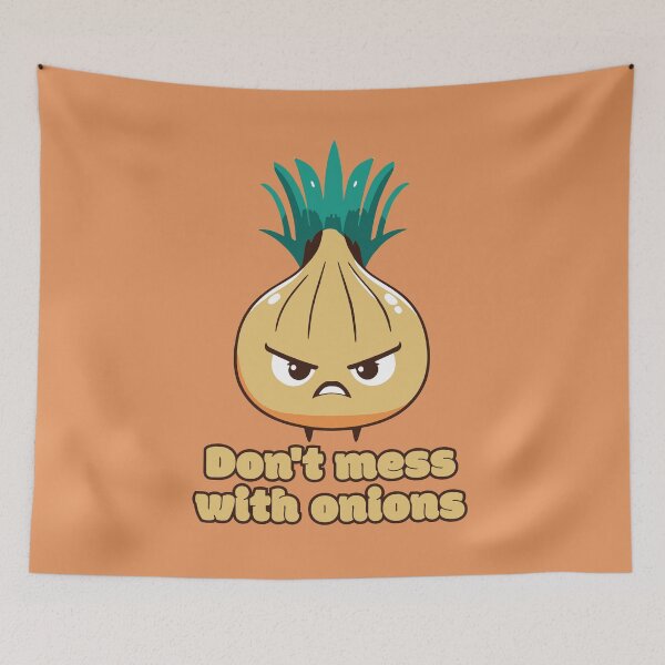 Item preview, Don't mess with onions - Angry Onion  designed and sold by RoboRaphael.