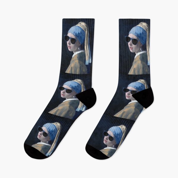 Item preview, Girl With A Pearl Earring (in sunglasses) designed and sold by CastlesClassics.