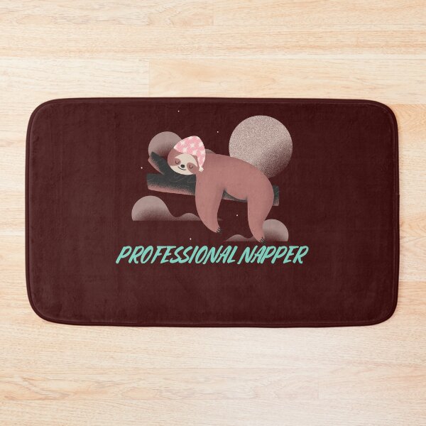 Item preview, Professional Napper Cute Sleeping Sloth designed and sold by Sho-Sho-Studios.