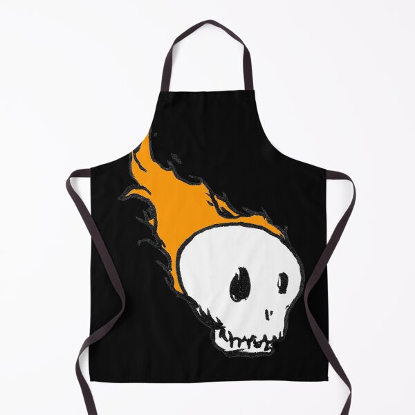 Item preview, flaming skull (horace) designed and sold by RobotPizzaGuy.