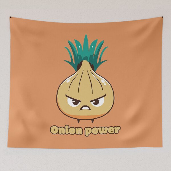 Item preview, Onion power - Angry Onion  designed and sold by RoboRaphael.
