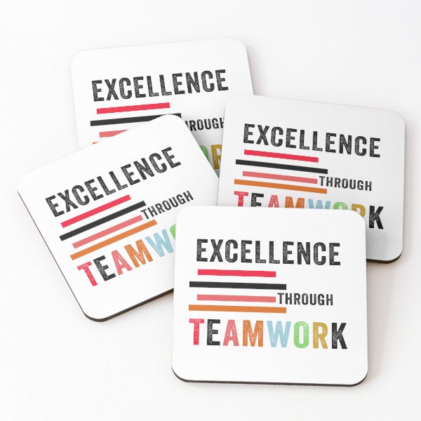 Item preview, Excellence Through Teamwork designed and sold by Color-Sparkle.