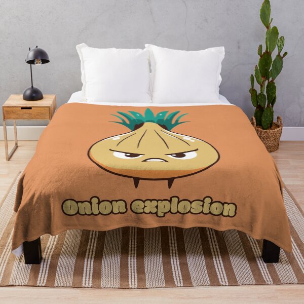 Aperçu de l'œuvre Explosion d'oignon - Angry Onion créée et vendue par RoboRaphael.