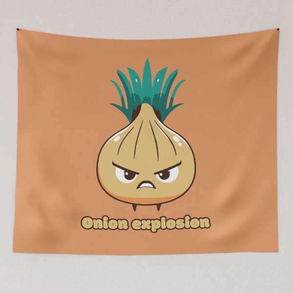 Item preview, Onion explosion - Angry Onion  designed and sold by RoboRaphael.