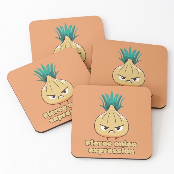 Item preview, Fierce onion expression - Angry Onion  designed and sold by RoboRaphael.