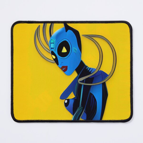 Item preview, Scarab Blue Sapphire Cartoon designed and sold by mghtymvrk2040.
