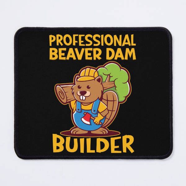 Item preview, Beaver Dam Builder Construction Worker designed and sold by Shirtey.