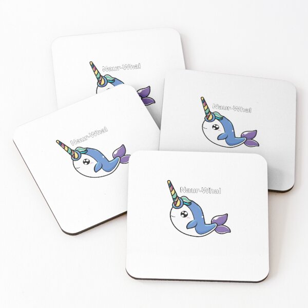 Item preview, Funny Narwhal Naur-whal designed and sold by KaelumH.