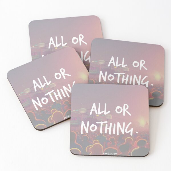 Item preview, all or nothing. designed and sold by Bethan Rose Studio.