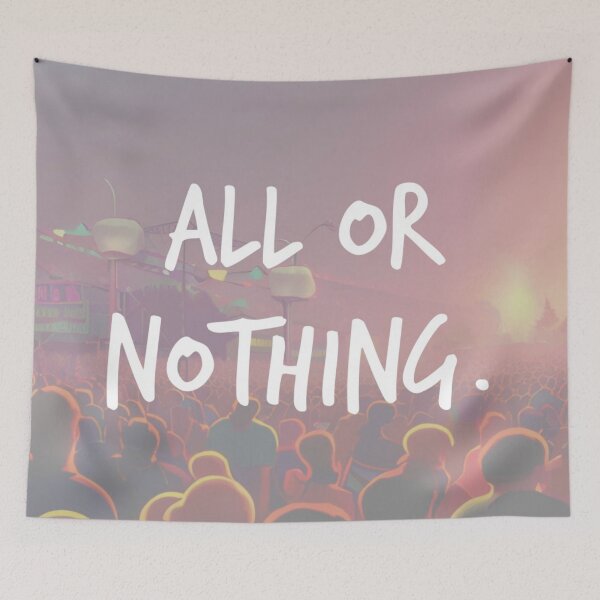 Item preview, all or nothing. designed and sold by Bethan Rose Studio.