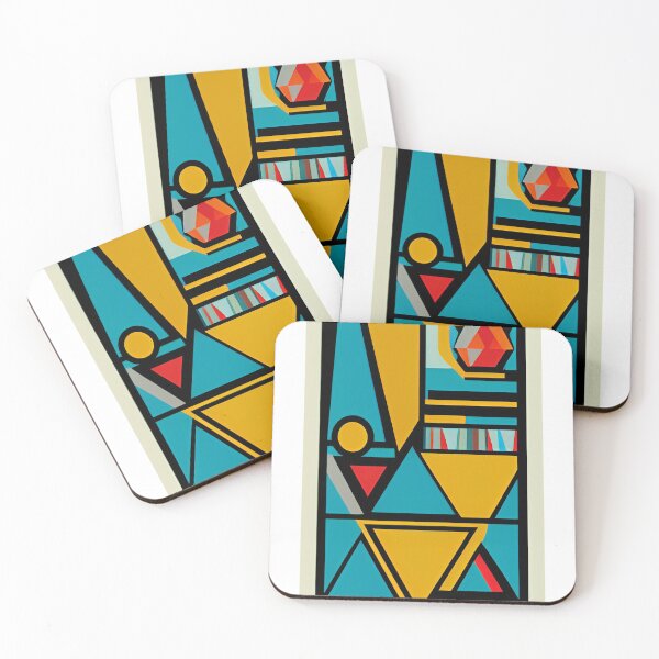 Item preview, Triangular retro abstract design designed and sold by zarifiqbal.