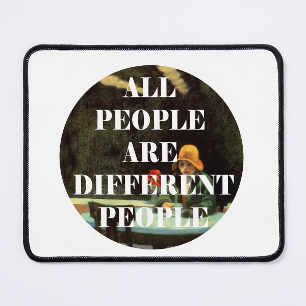 Item preview, All people are different people designed and sold by remerasnerdas.
