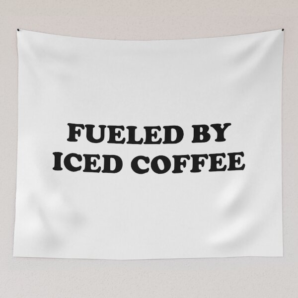 Item preview, Fueled By Iced Coffee designed and sold by Inspirationmotivation.