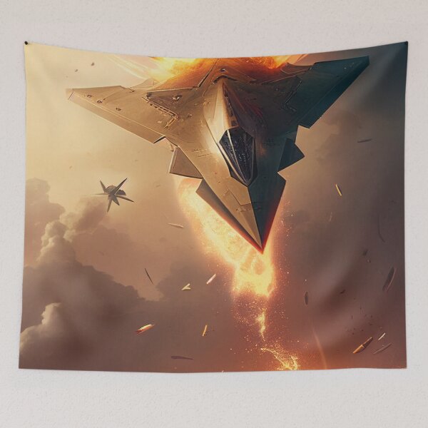 Item preview, Crashing Fighter Jet designed and sold by DigitizedArt.