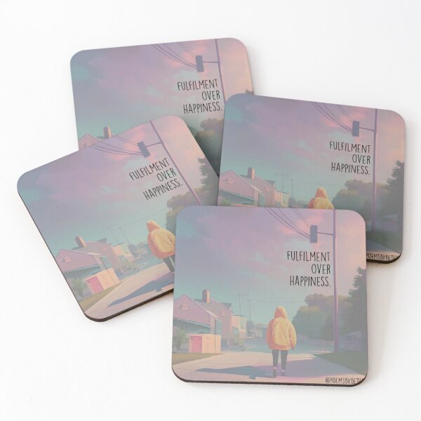 Item preview, fulfilment over happiness designed and sold by Bethan Rose Studio.