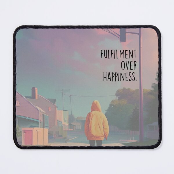 Item preview, fulfilment over happiness designed and sold by Bethan Rose Studio.