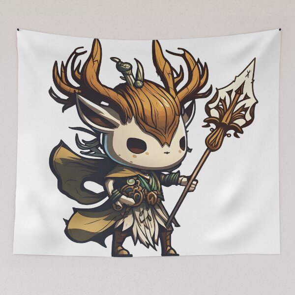 Item preview, Deer druid designed and sold by OnikDes.