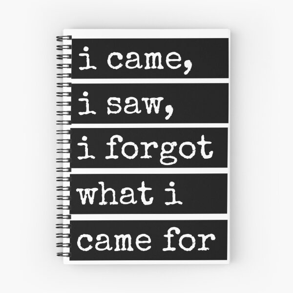 Item preview, I Came I Saw I Forgot What I Came For designed and sold by john-ess.