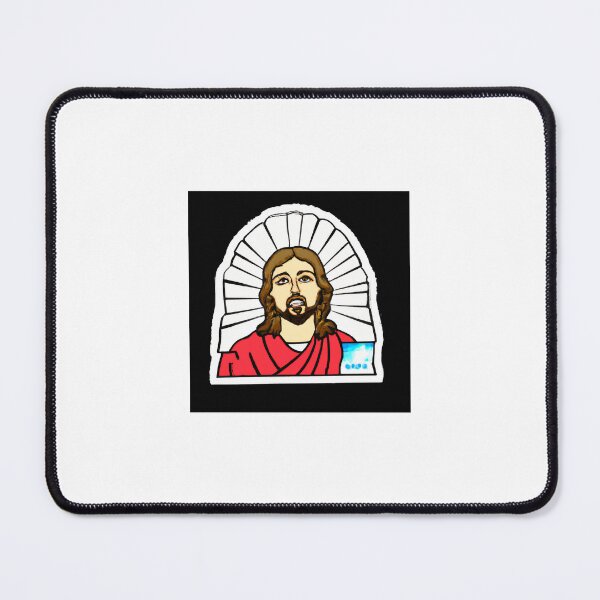 Artikelvorschau, Lustiges Jesus-Ai-Lächeln! entworfen und verkauft von HolyAiArt.