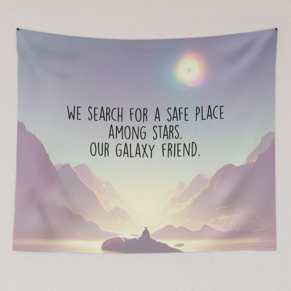 Item preview, we search for a safe place. designed and sold by Bethan Rose Studio.