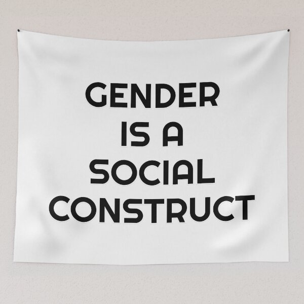 Item preview, Gender Is A Social Construct designed and sold by Inspirationmotivation.