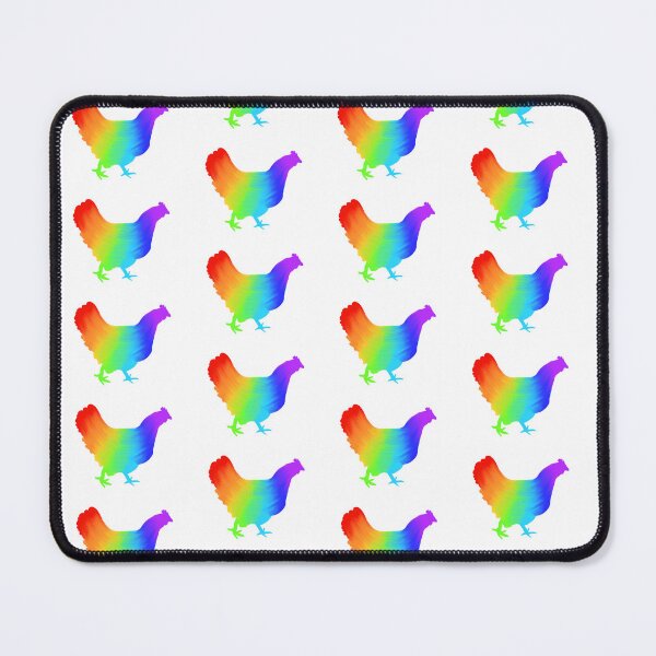 Item preview, Rainbow Chicken designed and sold by Clawberry.