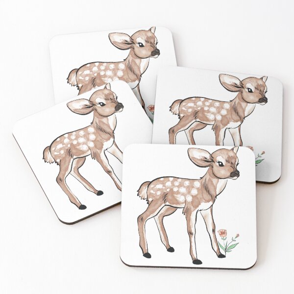 Item preview, Baby Deer Fawn Graphic For A Natural Cottagecore Lifestyle designed and sold by mysticblvd.