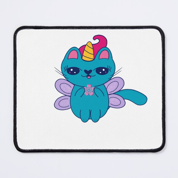 Item preview, Blue Kittycorn Fairy designed and sold by Shannon McRoberts.