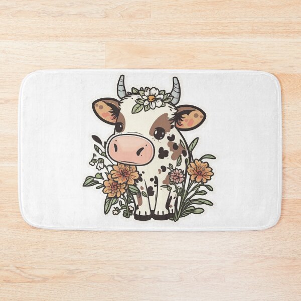 Item preview, Cute cow in flowers designed and sold by Pixelperfect1.