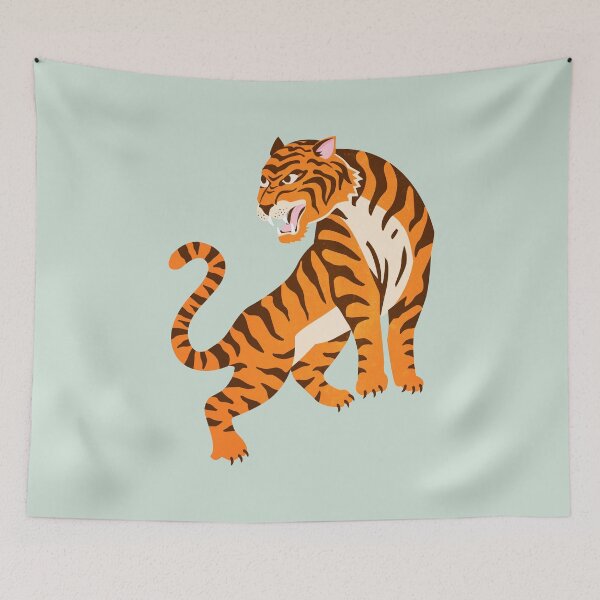 Item preview, The Roar: Orange Tiger Edition designed and sold by karanwashere.