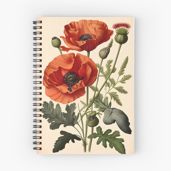 Item preview, Poppy (Papaver rhoeas) designed and sold by digitalbrosse.