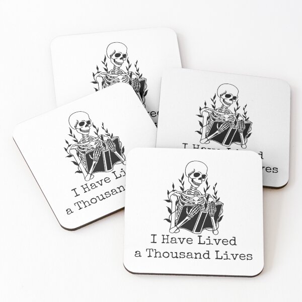 Item preview, I Have Lived a Thousand Lives designed and sold by UranusStickers.