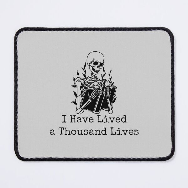 Item preview, I Have Lived a Thousand Lives designed and sold by UranusStickers.