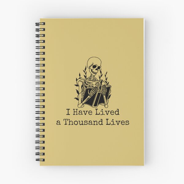 Item preview, I Have Lived a Thousand Lives designed and sold by UranusStickers.