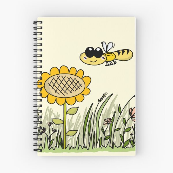 Item preview, Hoverfly and sunflower in a meadow.  designed and sold by Sintija Valucka.