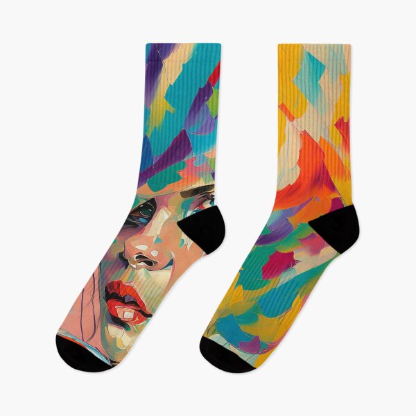 Item preview, Oil painting woman poster, Abstract woman portrait, Oil painting woman silhouette designed abstract art designed and sold by oyonni design.