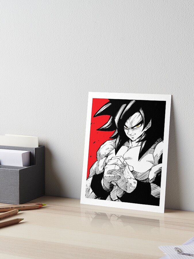 Drawing Goku SSJ4 Limit Breaker Dragon Ball Heroes 